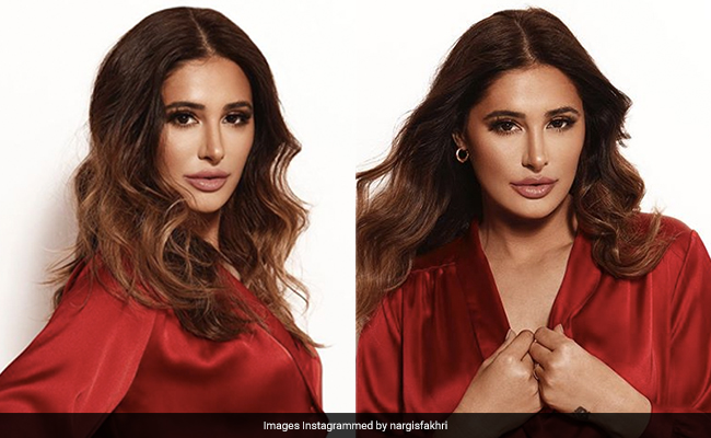 We Can't Get Enough Of Nargis Fakhri's Red Look