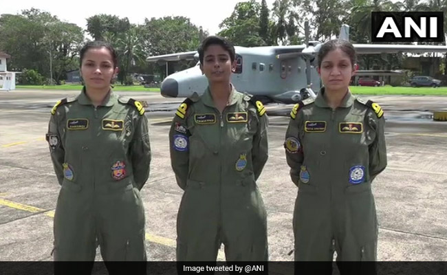 Navy's 1st Batch Of 3 Women Pilots Ready For Maritime Reconnaissance Mission