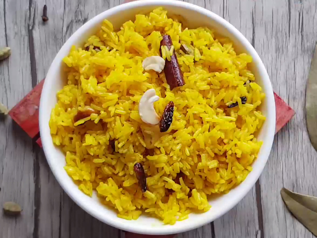 How To Make Basanti Pulao | Easy Basanti Pulao Recipe Video