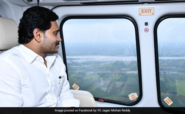 Andhra Pradesh Chief Minister Conducts Survey Of Flood-Affected Areas