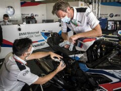 BMW Motorrad WSBK Team Use 3D Printing At The Track