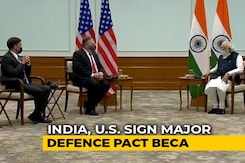 India, US Sign Major Defence Pact BECA, Days Before Presidential Polls India, US Sign Major Defence Pact BECA, Days Before Presidential Polls