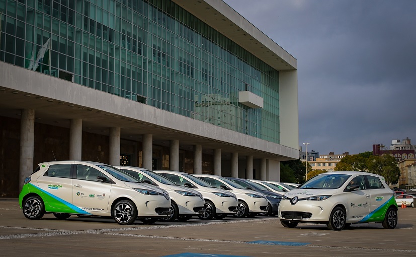 10 Renault Zoe Electric Cars To Be Used By Public Servants In The State Of Parana