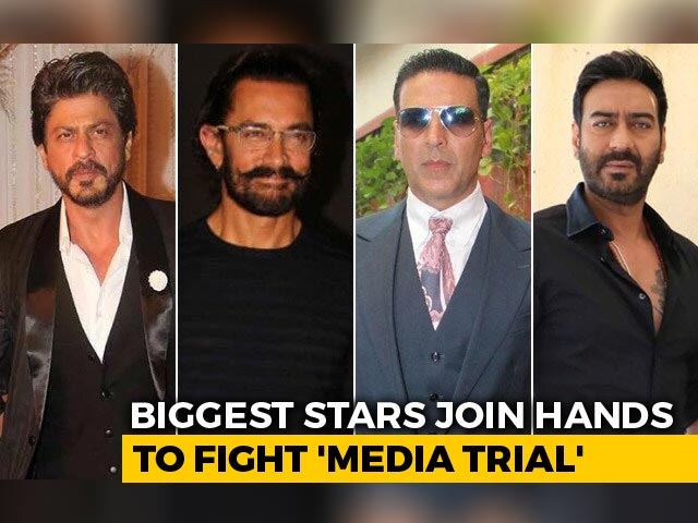 Bollywood Stars Join Hands To Fight 'Media Trial'
