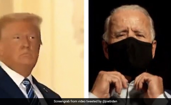 "Masks Matter, They Save Lives": Joe Biden's Swipe In A Video At Trump