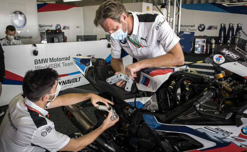 BMW Motorrad WSBK Team Use 3D Printing At The Track