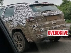 Jeep Compass Seven-Seater Spotted Testing In India