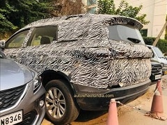 Tata Gravitas 7-Seater SUV Spotted With New Alloy Wheels