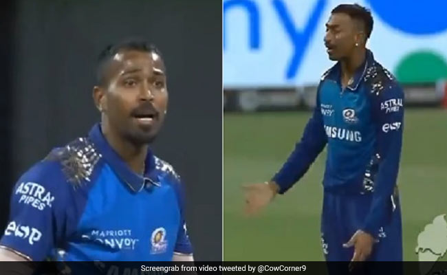 IPL 2020: क्रुणाल पंड्या ने नहीं पकड़ी गेंद तो Hardik Pandya ने यूं लगाई फटकार..देखें Viral Video