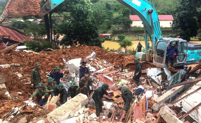 11 Soldiers Dead, 11 Missing In Vietnam After Second Big Landslide In Days