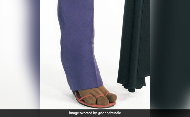 Givenchy's Three-Toed Socks Remind People This Cartoon Character