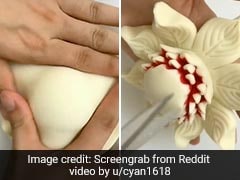 Watch: Satisfying Video Of 'Flower Dough' Being Made Is A Hit With Netizens Watch: Satisfying Video Of 'Flower Dough' Being Made Is A Hit With Netizens