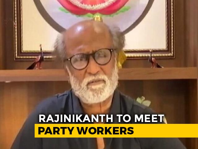 Rajinikanth To Meet Party Leaders To Decide On Political Plunge