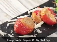 High-Protein Snack: Chicken Stuffed Tomatoes Is Just The Party Starter You Were Looking For High-Protein Snack: Chicken Stuffed Tomatoes Is Just The Party Starter You Were Looking For