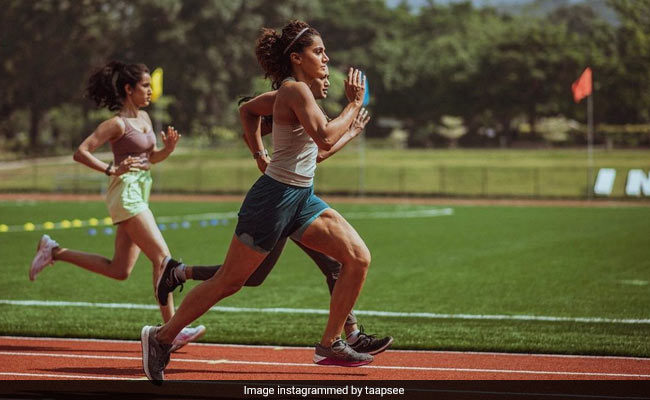 Taapsee Pannu Sprints Her Way From <i>Rashmi Rocket</i> To <I>Looop Lapeta</i>
