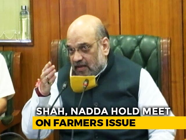 Amit Shah, Top BJP Leaders In Late Night Meet After Farmers Refuse Offer