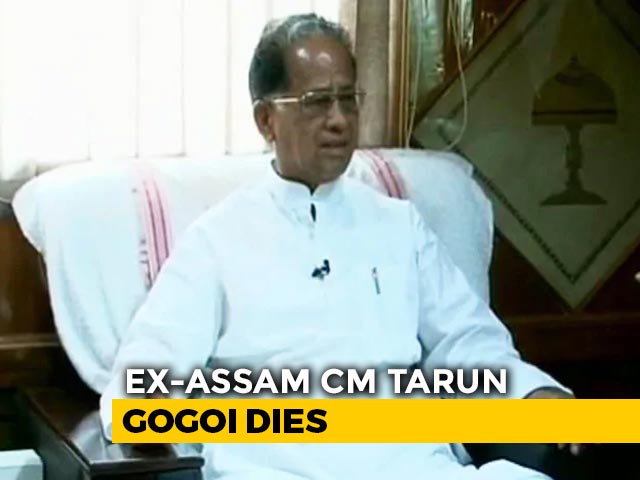 Former Assam Chief Minister Tarun Gogoi Dies At 86