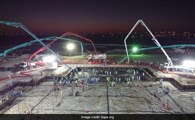 25,000 Cubic Feet Of Stone Carved In India For Abu Dhabi's First Hindu Temple