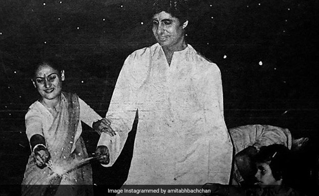 Diwali 2020: Amitabh Bachchan And Jaya Light Up Instagram With Blast From The Past