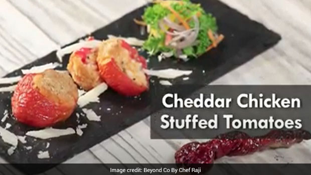 High-Protein Snack: Chicken Stuffed Tomatoes Is Just The Party Starter You Were Looking For