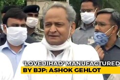 "Love Jihad Word Manufactured By BJP To Divide Nation": Ashok Gehlot "Love Jihad Word Manufactured By BJP To Divide Nation": Ashok Gehlot
