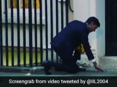 Watch: Rishi Sunak Lights Diya On Downing Street Ahead Of Diwali