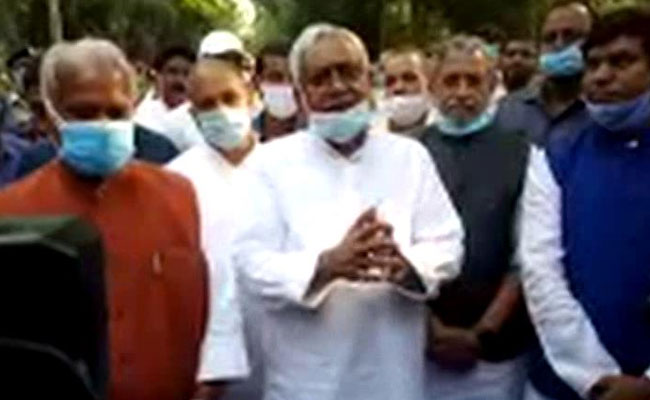 Ahead Of New Bihar Government Formation, Nitish Kumar Tenders Resignation