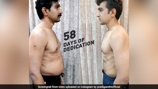 Weight loss: Pratik Gandhi did workout at home to shed extra kilos