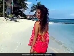 मालदीव में बीच किनारे यूं मस्ती करती दिखीं सोफी चौधरी, वायरल हुआ Video मालदीव में बीच किनारे यूं मस्ती करती दिखीं सोफी चौधरी, वायरल हुआ Video