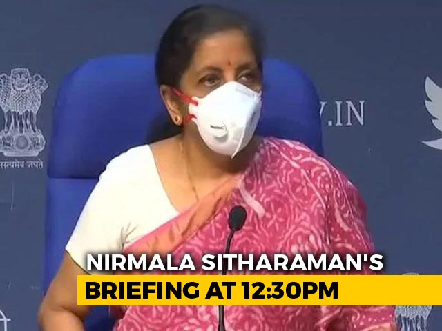 Nirmala Sitharaman Likely To Announce Stimulus Package Today