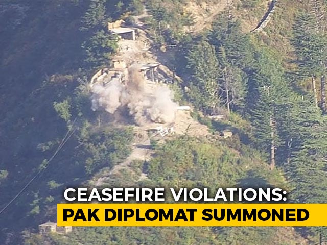 India Summons Pakistani Diplomat Over Flare-Up Along Line Of Control