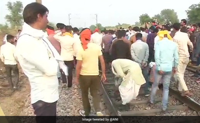 Rajasthan Gujjars Block Tracks In Reservation Protest, Train Schedule Hit