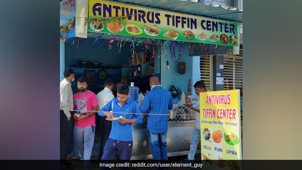 Pic Of 'Antivirus Tiffin Center' In Odisha Goes Viral. Or Should We Say Antiviral?