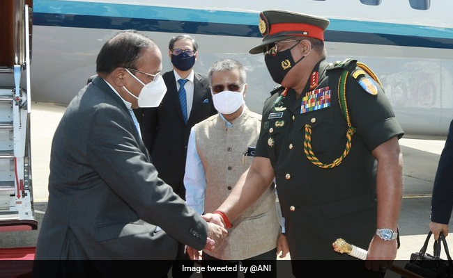 National Security Adviser Ajit Doval Arrives In Sri Lanka For Trilateral Maritime Talks