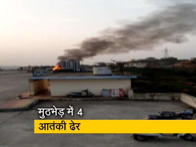 जम्मू-कश्मीर में सुरक्षाबलों ने मार गिराए 4 आतंकी