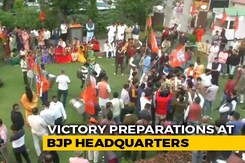 BJP Gears Up For Celebration After Sweeping Most Bypolls, Lead In Bihar BJP Gears Up For Celebration After Sweeping Most Bypolls, Lead In Bihar