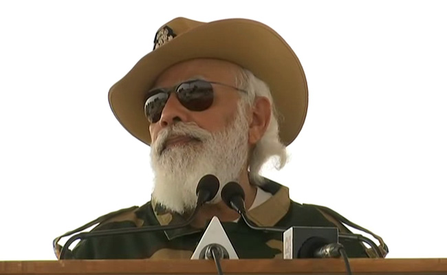 Our Forces Gave Befitting Reply To Pak At Longewala, Says PM Modi
