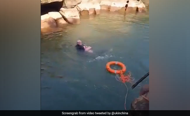 "Big, Big Thumbs Up": China Praises UK Diplomat For Saving Drowning Woman