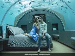 काजल अग्रवाल ने शेयर की हनीमून की खूबसूरत Photos, पानी के अंदर बना नजर आया बेडरूम काजल अग्रवाल ने शेयर की हनीमून की खूबसूरत Photos, पानी के अंदर बना नजर आया बेडरूम