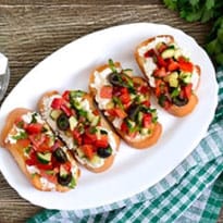 Pav Bruschetta Recipe