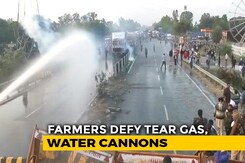 Farmers vs Haryana Police In Karnal Over "Delhi <i>Chalo</i>" March Farmers vs Haryana Police In Karnal Over "Delhi <i>Chalo</i>" March