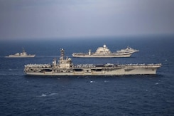 US, Indian Carrier Battle Groups Lead Phase 2 Of Asia's Largest Naval War Games US, Indian Carrier Battle Groups Lead Phase 2 Of Asia's Largest Naval War Games