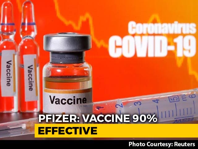 Covid Vaccine 90% Effective In Phase 3 Trial, Says Pfizer