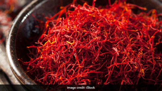 Saffron is loaded with antioxidants