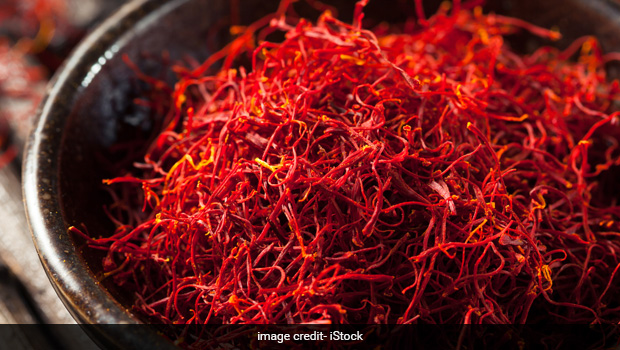Saffron is loaded with antioxidants