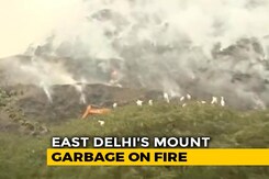 Video: Massive Landfill Catches Fire In Delhi Amid Air Quality Concerns Video: Massive Landfill Catches Fire In Delhi Amid Air Quality Concerns