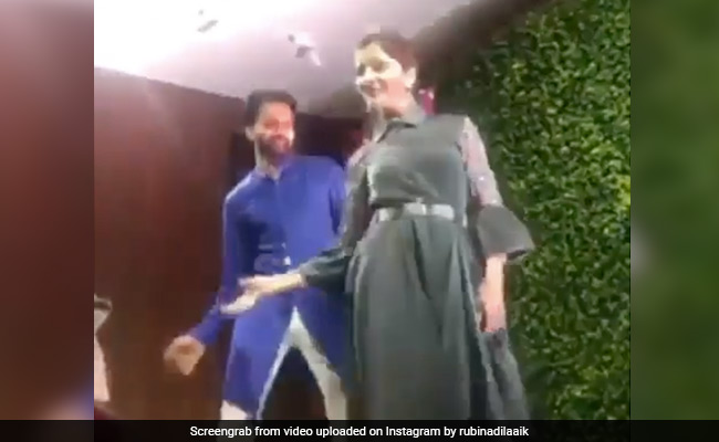 रूबीना दिलाइक ने 'लेम्बोर्गिनी' गाने पर दिखाया जबरदस्त अंदाज, शख्स संग जमी बेहतरीन जोड़ी- देखें Video