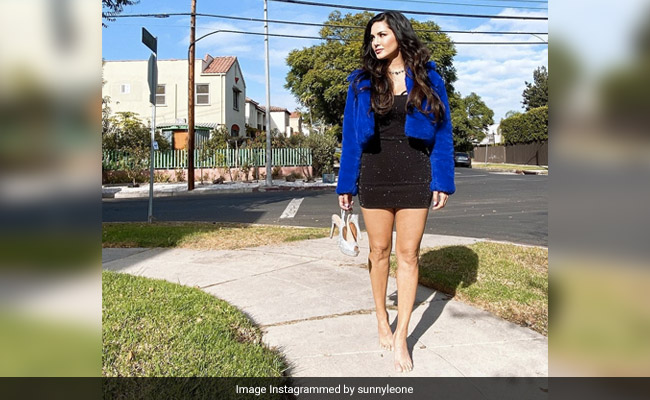 Pic: Sunny Leone, All Dressed Up, Is "Heading To"...