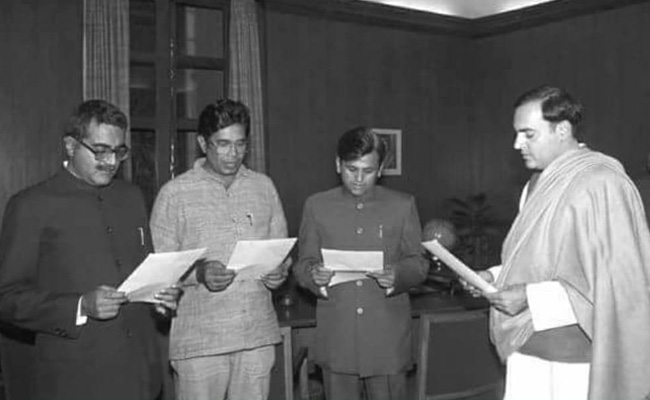 Ahmed Patel And Memories Of the Congress's "Amar, Akbar, Anthony"