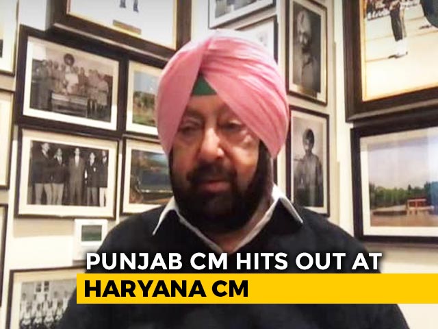 "They Thrashed Farmers For Speaking Their Mind": Amarinder Singh On Protest